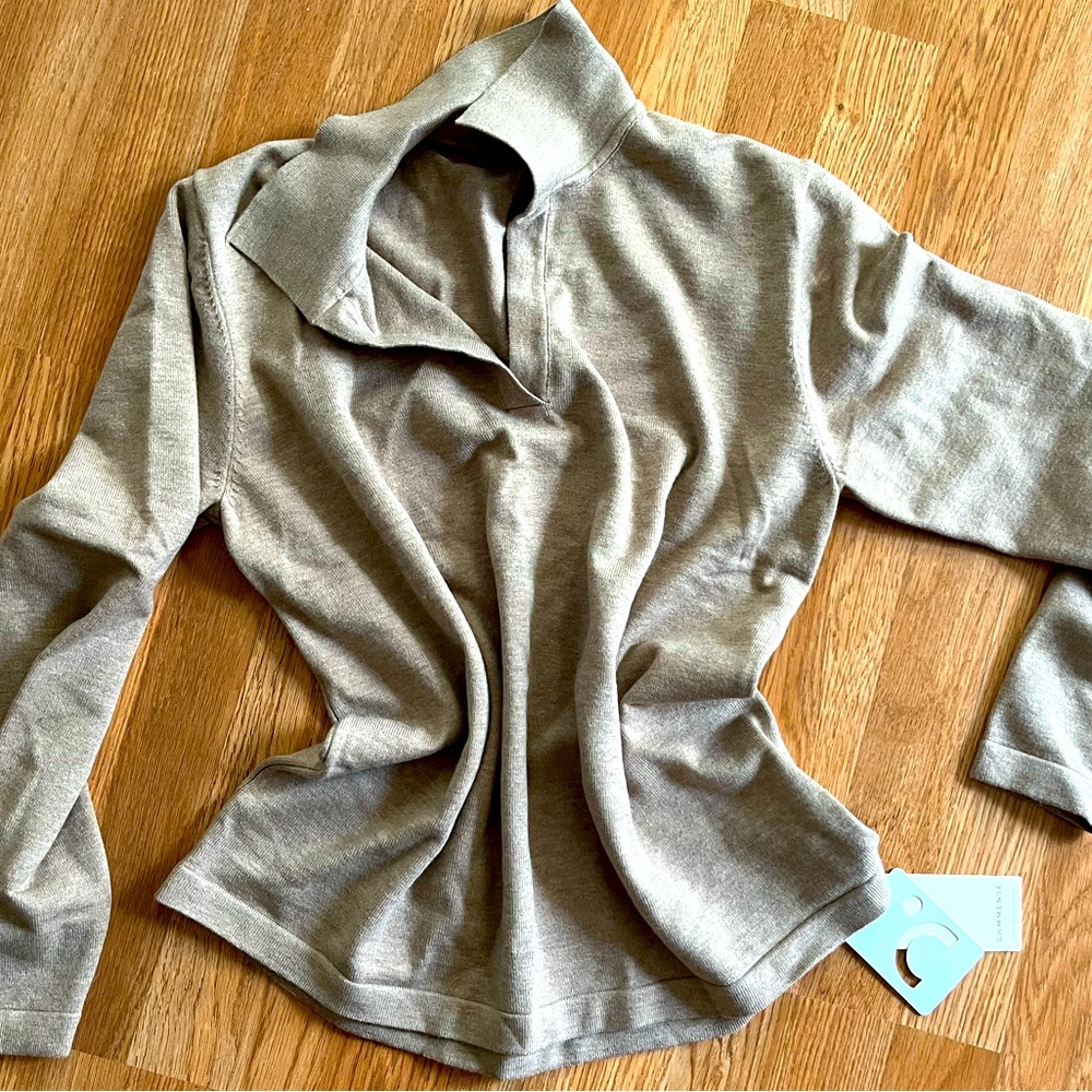 NWT Collared sweater